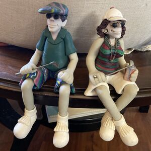 FAMILY OF FRIENDS COLLECTION SHELF SITTERS (GOLFERS)LIMITED EDITION VINTAGE